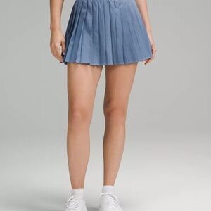 Lululemon Varsity High-Rise Pleated Tennis Skirt Oasis Blue size 6